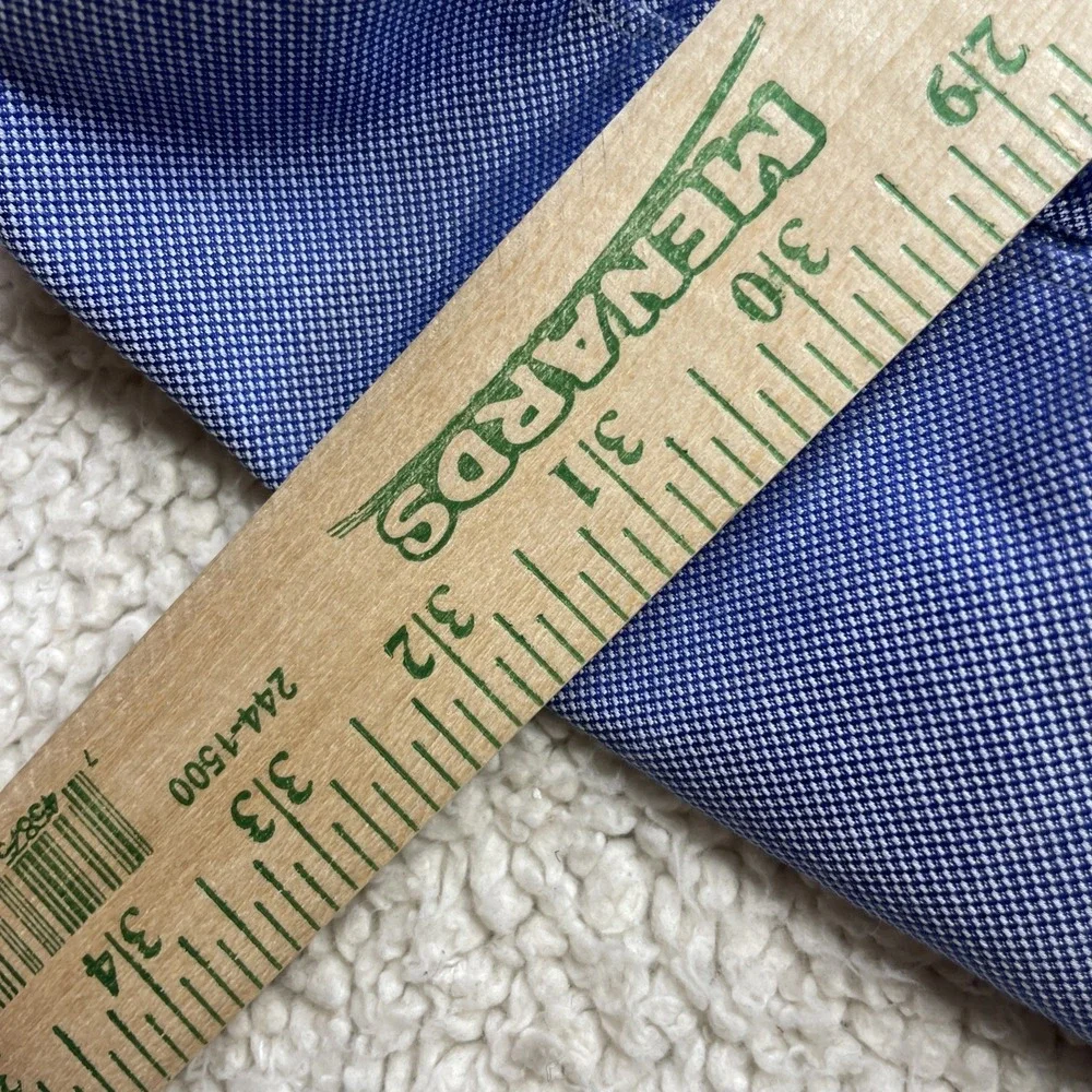 Banana Republic Button Down Mens L Blue‎ Egyptian Cotton Dress Shirt French Cuff